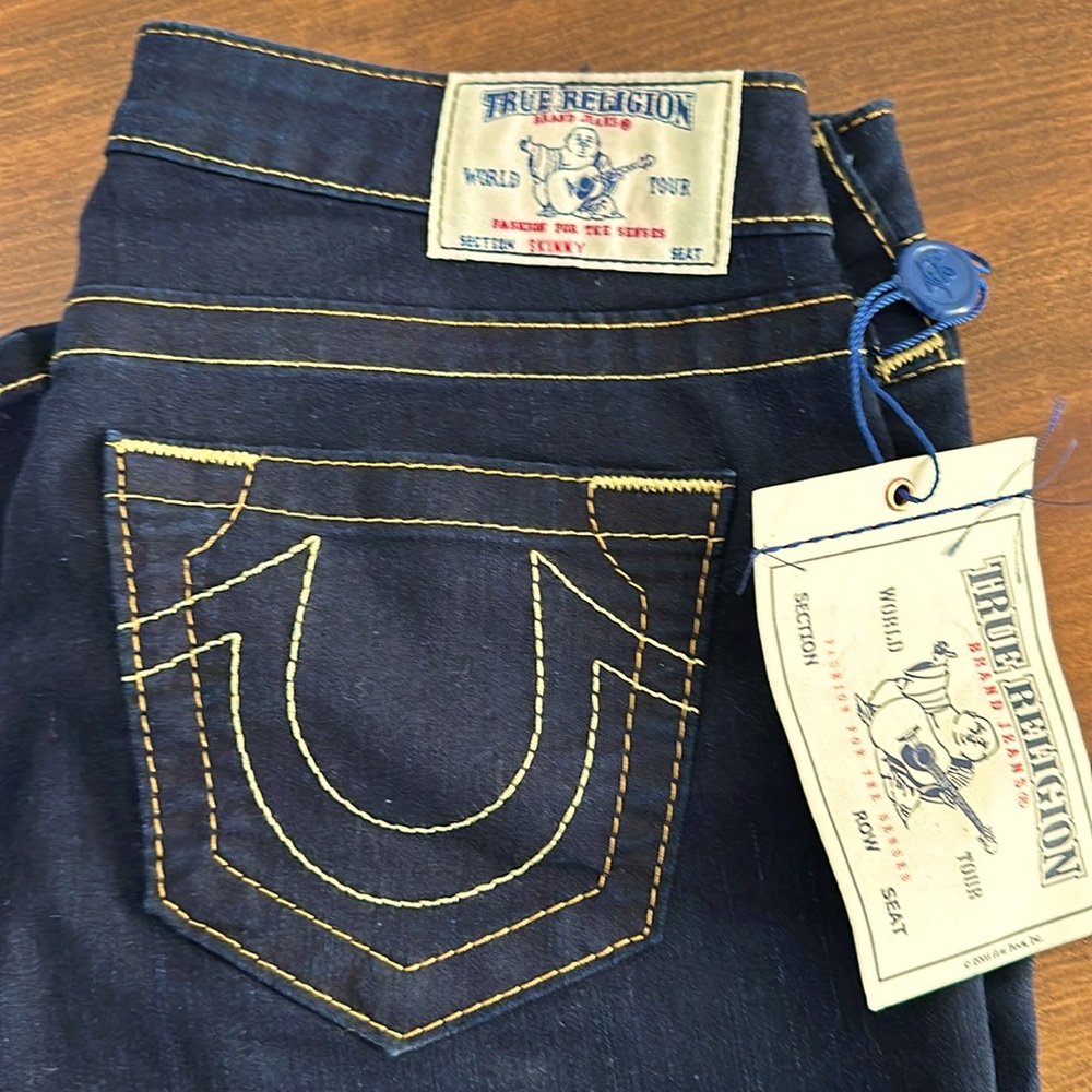 NWT True Religion Skinny Jeans size 27
